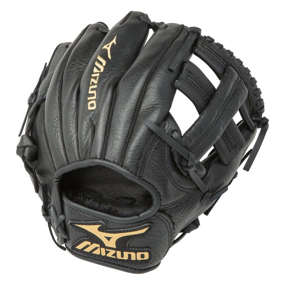 Mizuno Men's Baseball Infield Training 9" Gloves Black (311666-MHE)